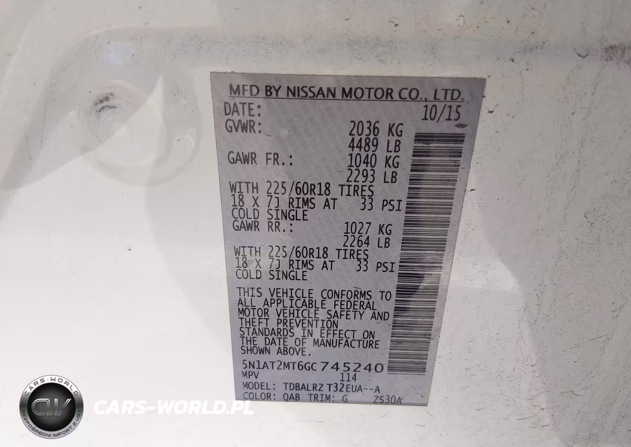 2016 Nissan Rogue Sl VIN:5N1AT2MT6GC745240 - 9
