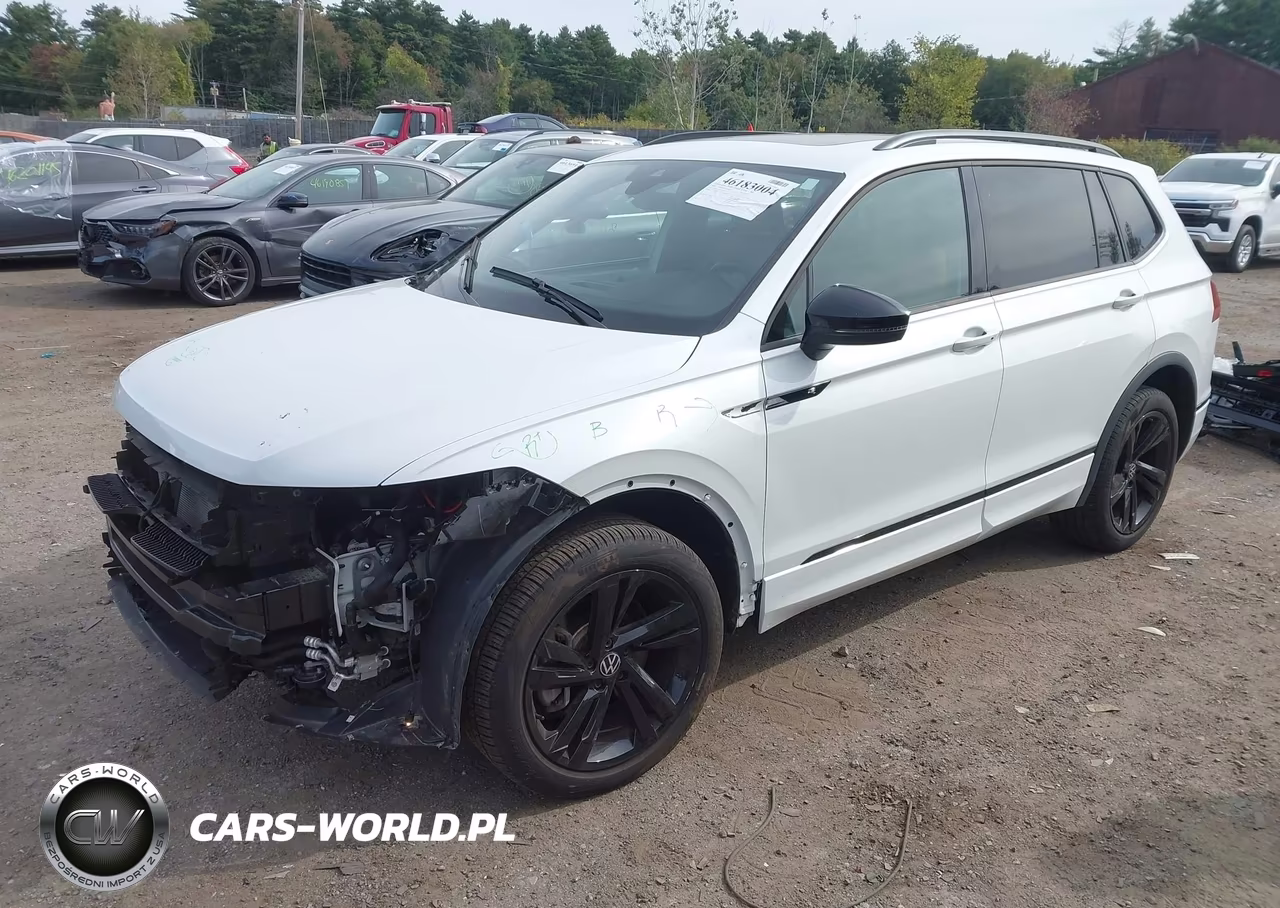 2024 Volkswagen Tiguan 2.0T Se R-Line Black VIN:3VV8B7AX4RM139173 - 2