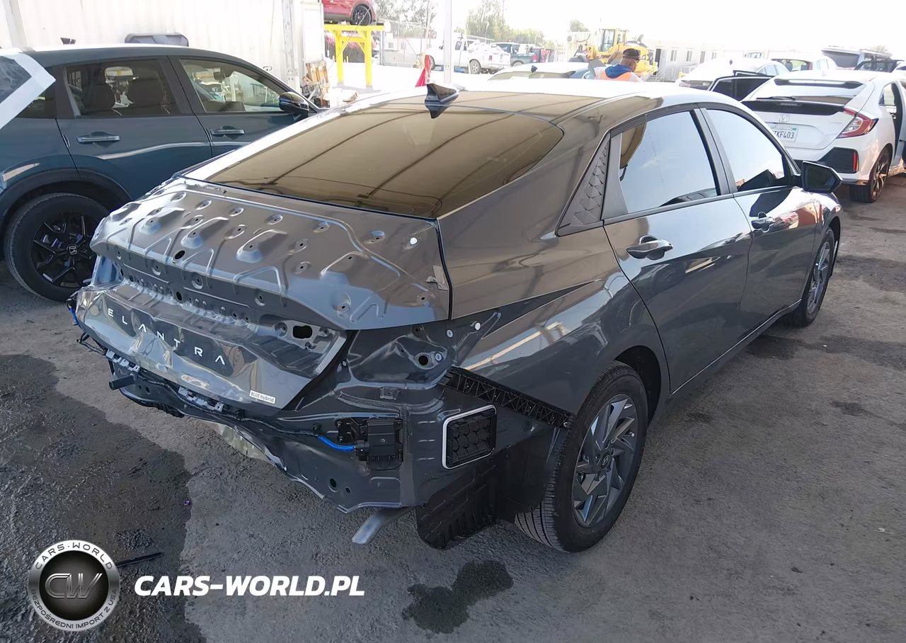 2026 Hyundai Elantra Hybrid Blue VIN:KMHLM4DJ2TU214427 - 4