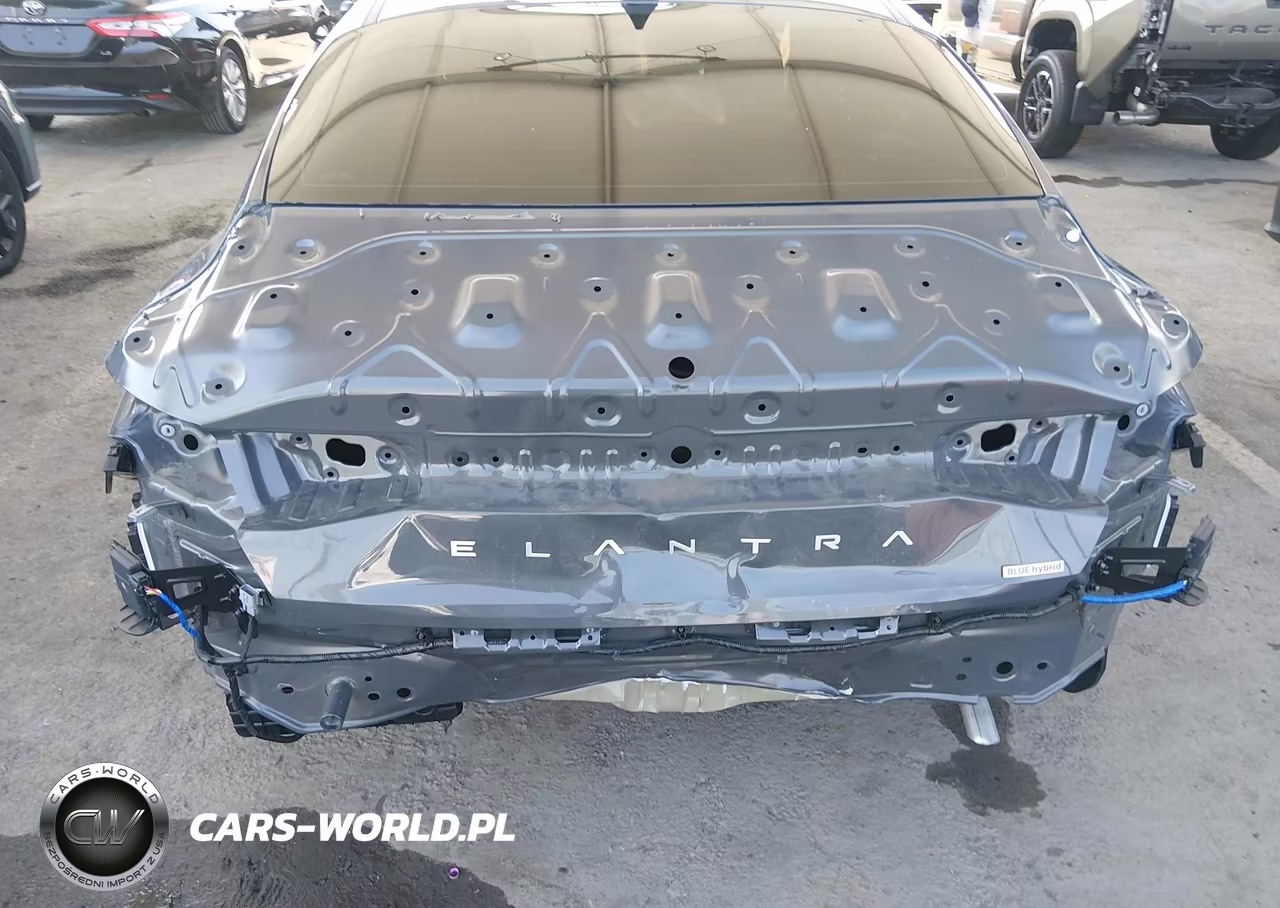 2026 Hyundai Elantra Hybrid Blue VIN:KMHLM4DJ2TU214427 - 6