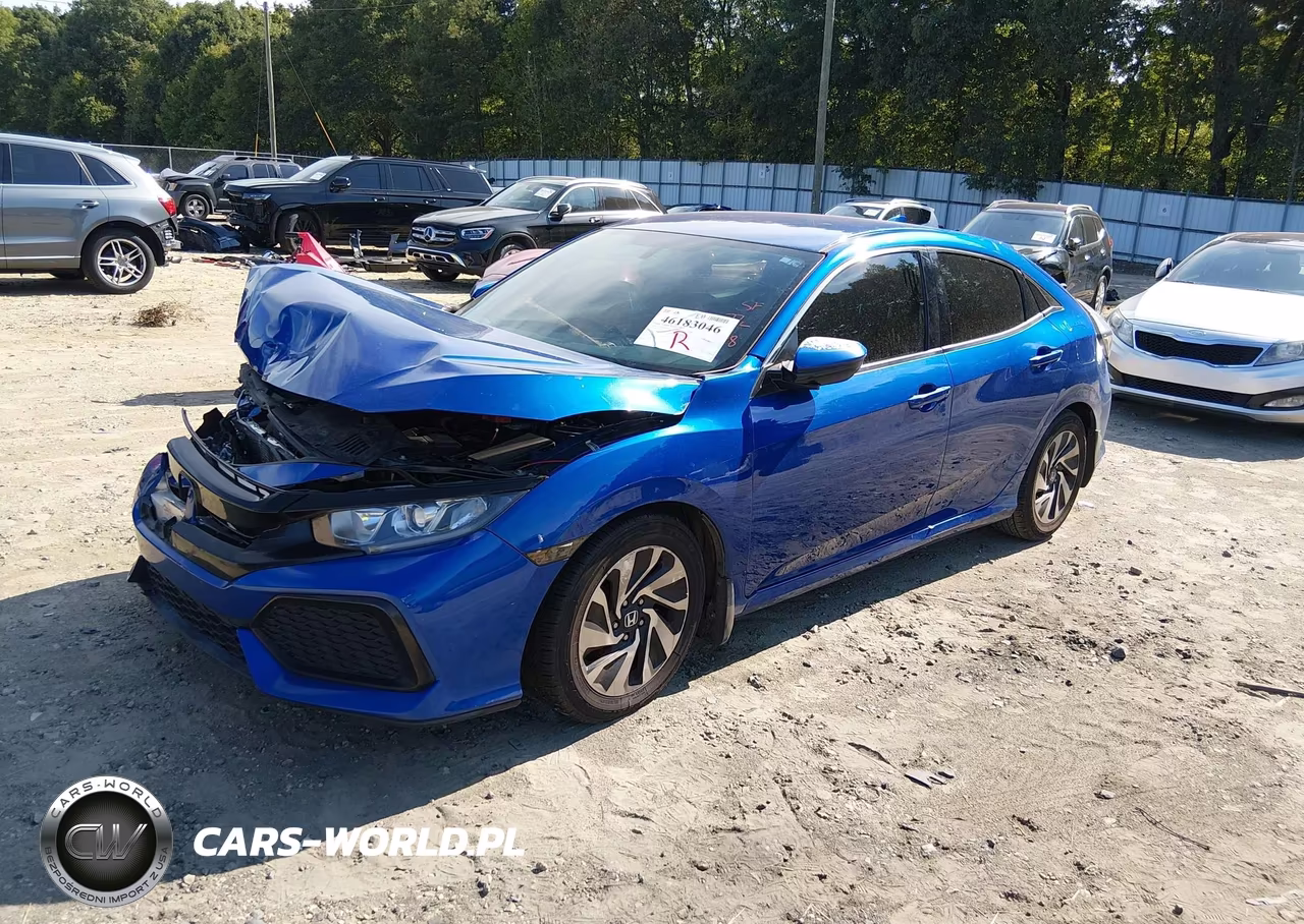 2018 Honda Civic Lx VIN:SHHFK7H2XJU206396 - 2