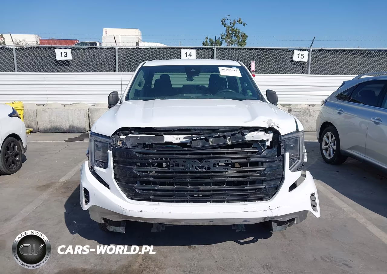 2023 GMC Sierra 1500 2Wd Standard Box Pro VIN:1GTRHAEK7PZ200766 - 12