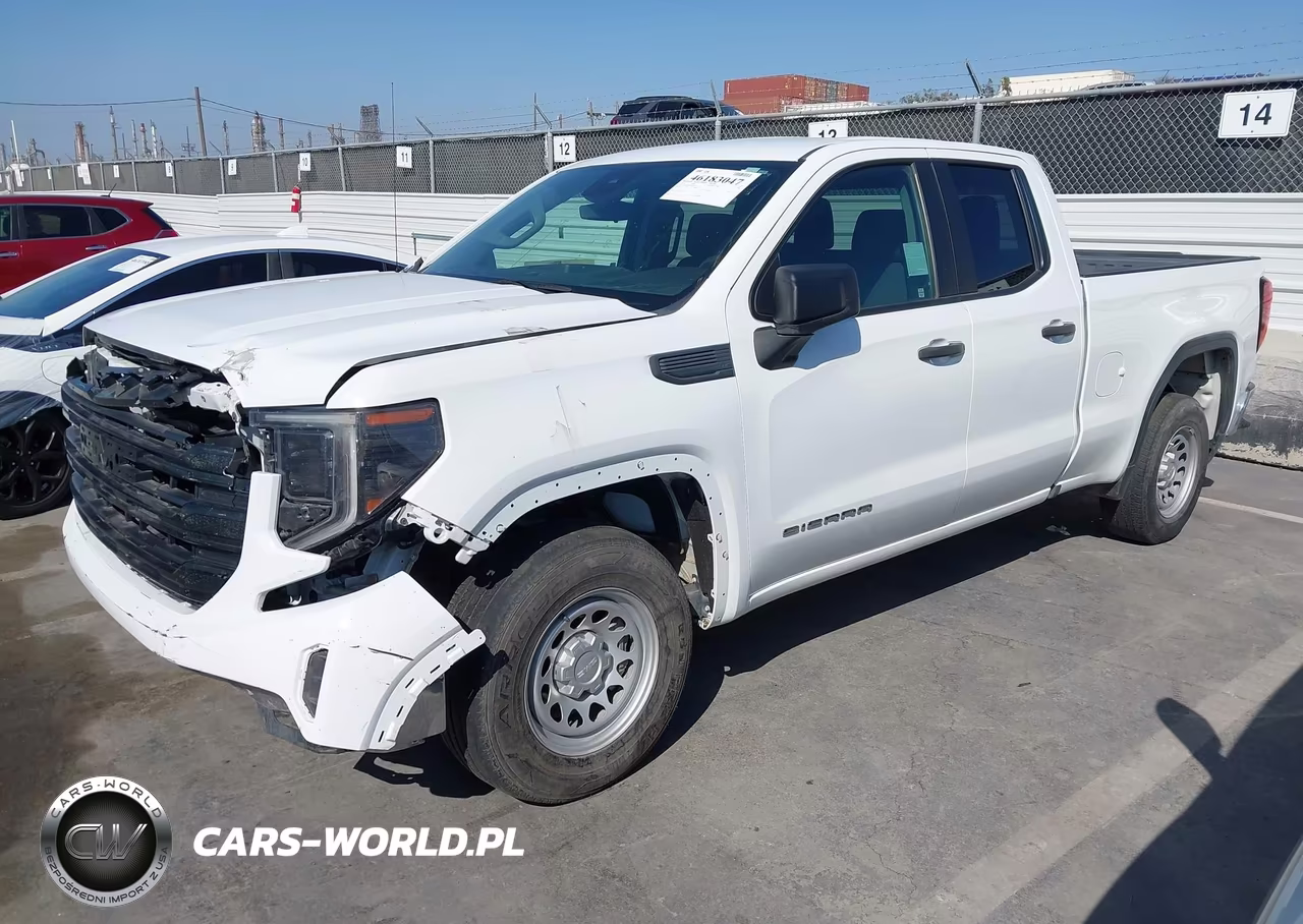 2023 GMC Sierra 1500 2Wd Standard Box Pro VIN:1GTRHAEK7PZ200766 - 2