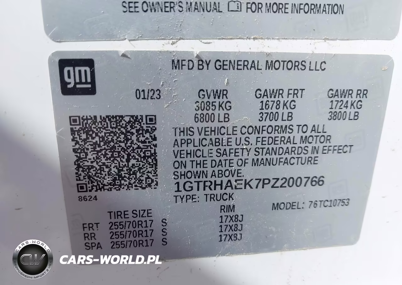 2023 GMC Sierra 1500 2Wd Standard Box Pro VIN:1GTRHAEK7PZ200766 - 9