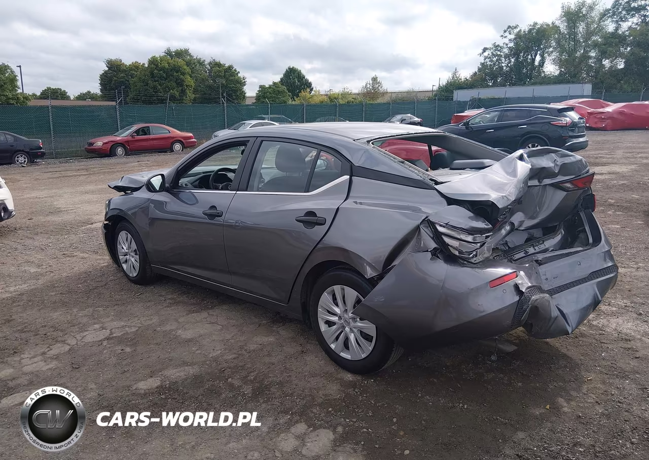 2024 Nissan Sentra S Xtronic Cvt VIN:3N1AB8BV1RY330774 - 3
