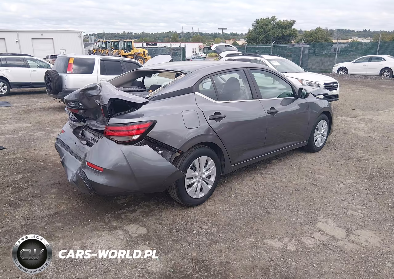 2024 Nissan Sentra S Xtronic Cvt VIN:3N1AB8BV1RY330774 - 4