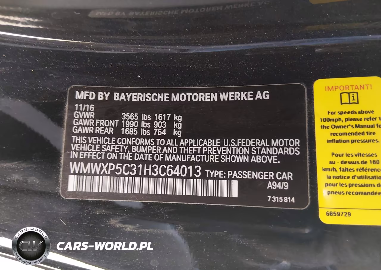 2017 Mini Hardtop Cooper VIN:WMWXP5C31H3C64013 - 9