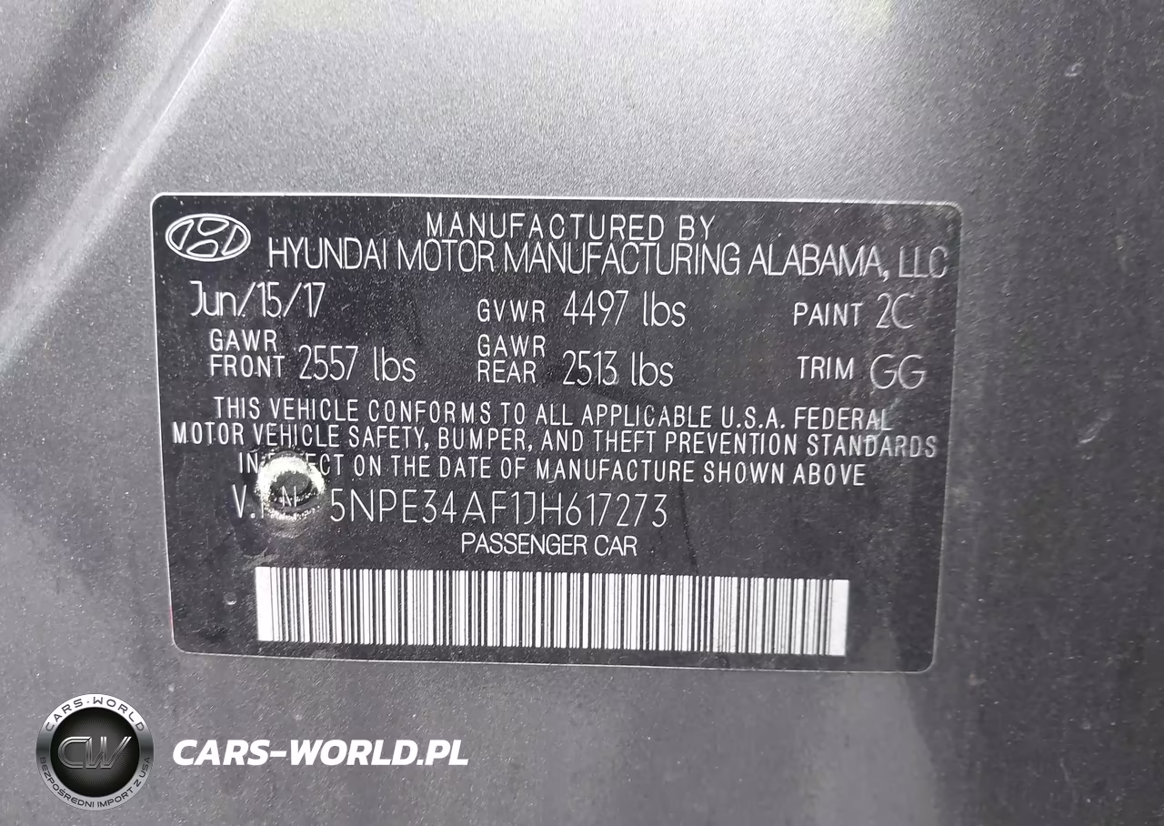2018 Hyundai Sonata Sel VIN:5NPE34AF1JH617273 - 9