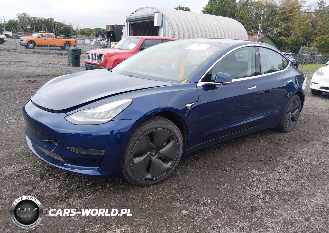 2018 Tesla Model 3 Long Range-Mid Range VIN:5YJ3E1EA1JF124819 - 2