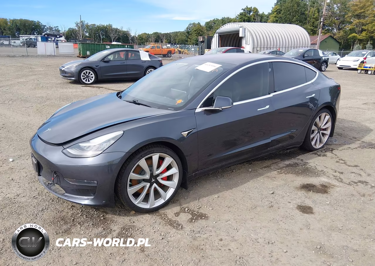 2018 Tesla Model 3 Long Range-Performance VIN:5YJ3E1EB1JF105857 - 2