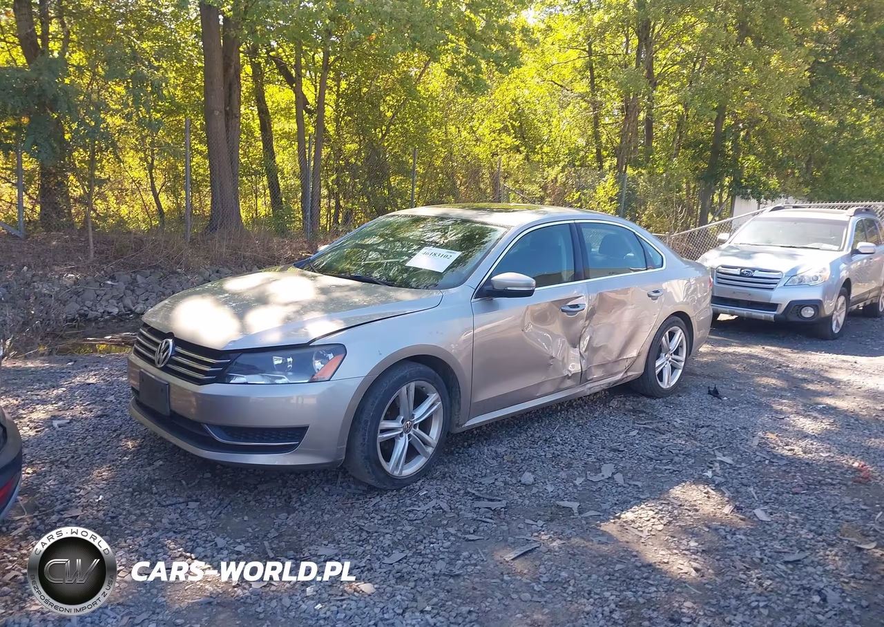 2014 Volkswagen Passat 1.8T Se VIN:1VWBT7A31EC081708 - 2