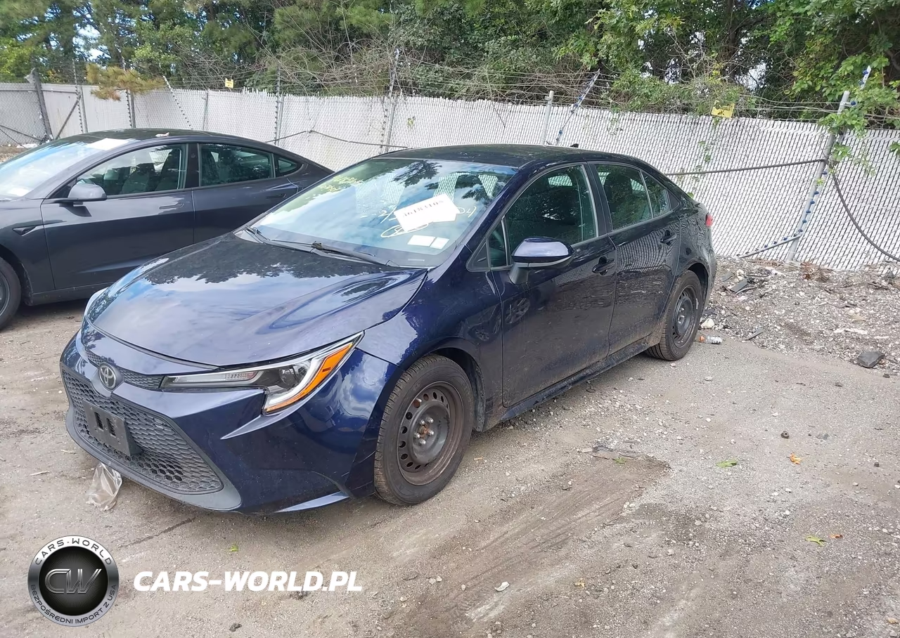 2020 Toyota Corolla Le VIN:5YFEPRAE2LP117489 - 2