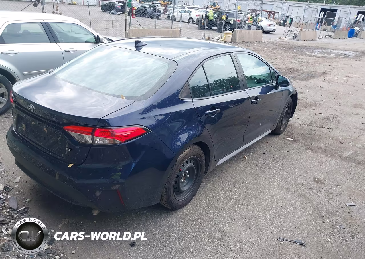 2020 Toyota Corolla Le VIN:5YFEPRAE2LP117489 - 4