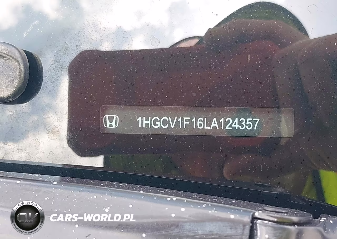 2020 Honda Accord Lx VIN:1HGCV1F16LA124357 - 9