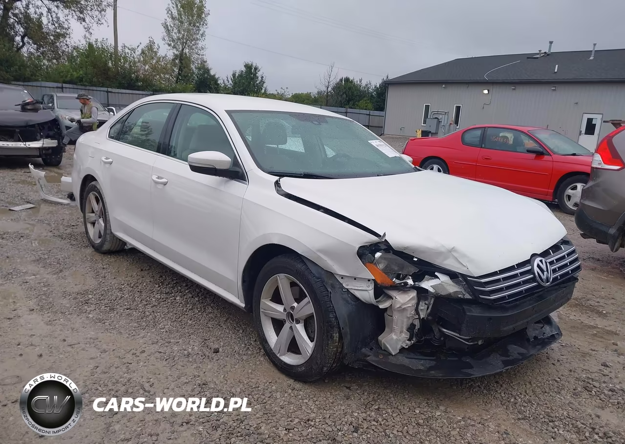 2015 Volkswagen Passat 2.0L Tdi Se VIN:1VWBV7A3XFC051568 - 1