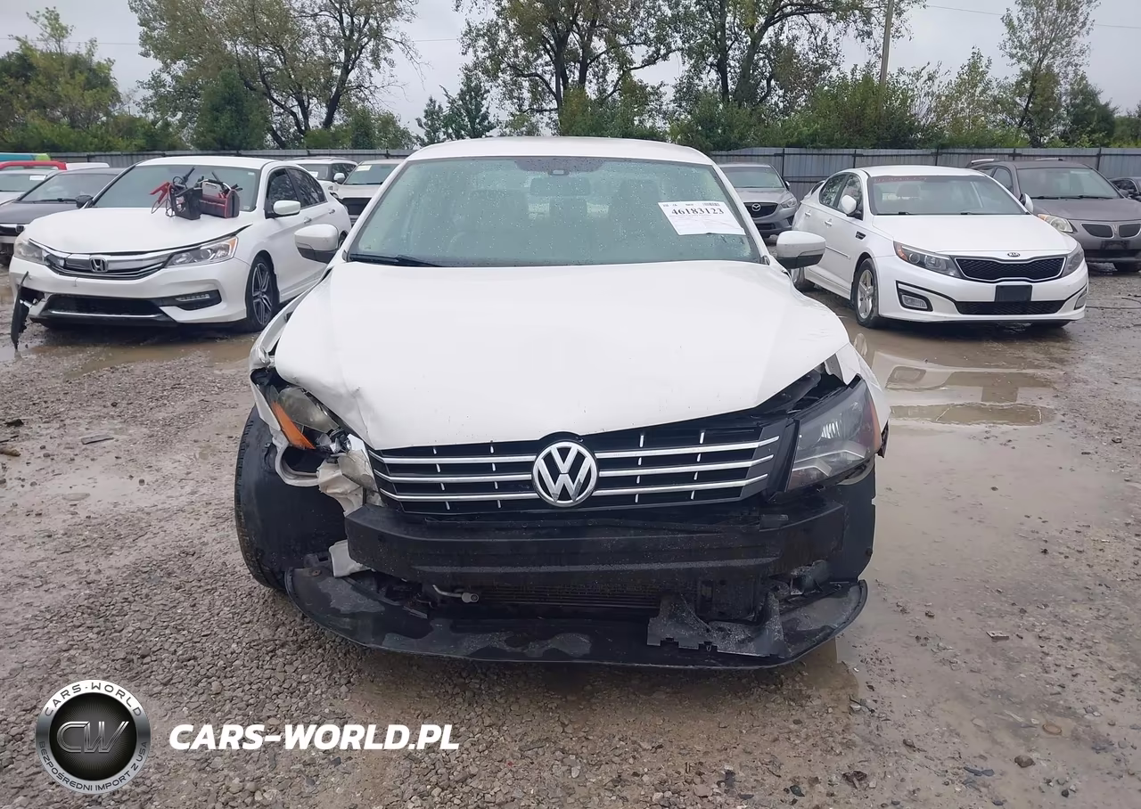 2015 Volkswagen Passat 2.0L Tdi Se VIN:1VWBV7A3XFC051568 - 13