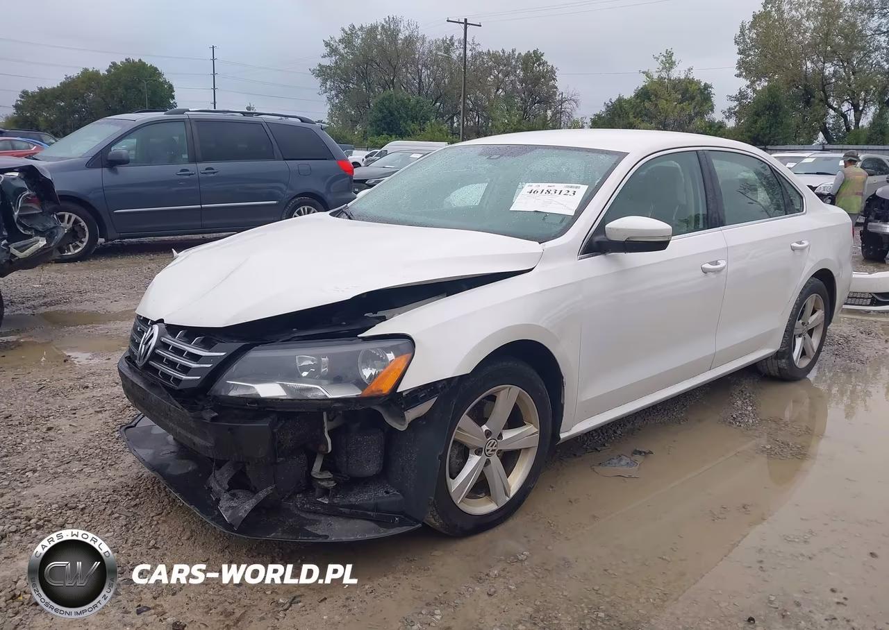 2015 Volkswagen Passat 2.0L Tdi Se VIN:1VWBV7A3XFC051568 - 2