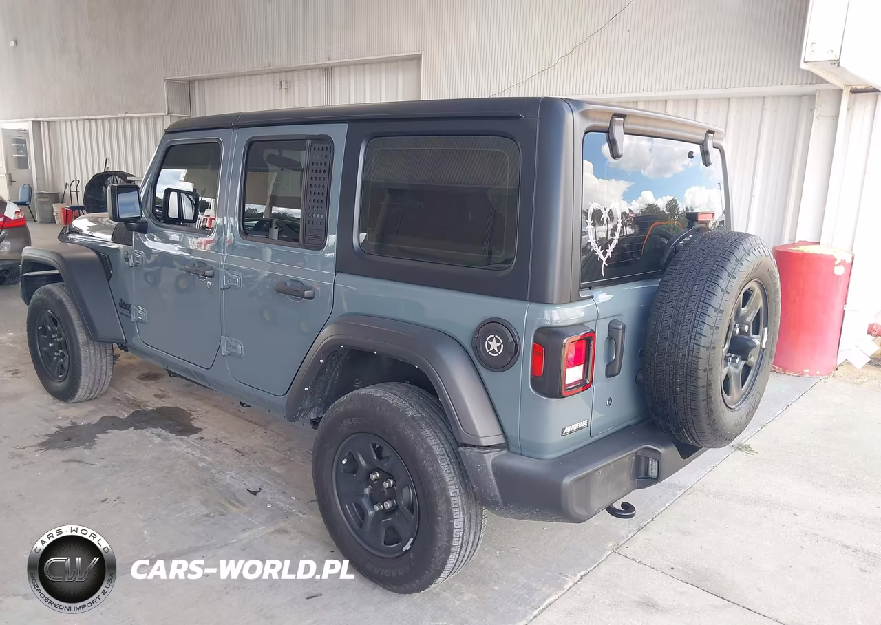 2024 Jeep Wrangler 4-Door Sport 4X4 VIN:1C4PJXDG9RW299882 - 3