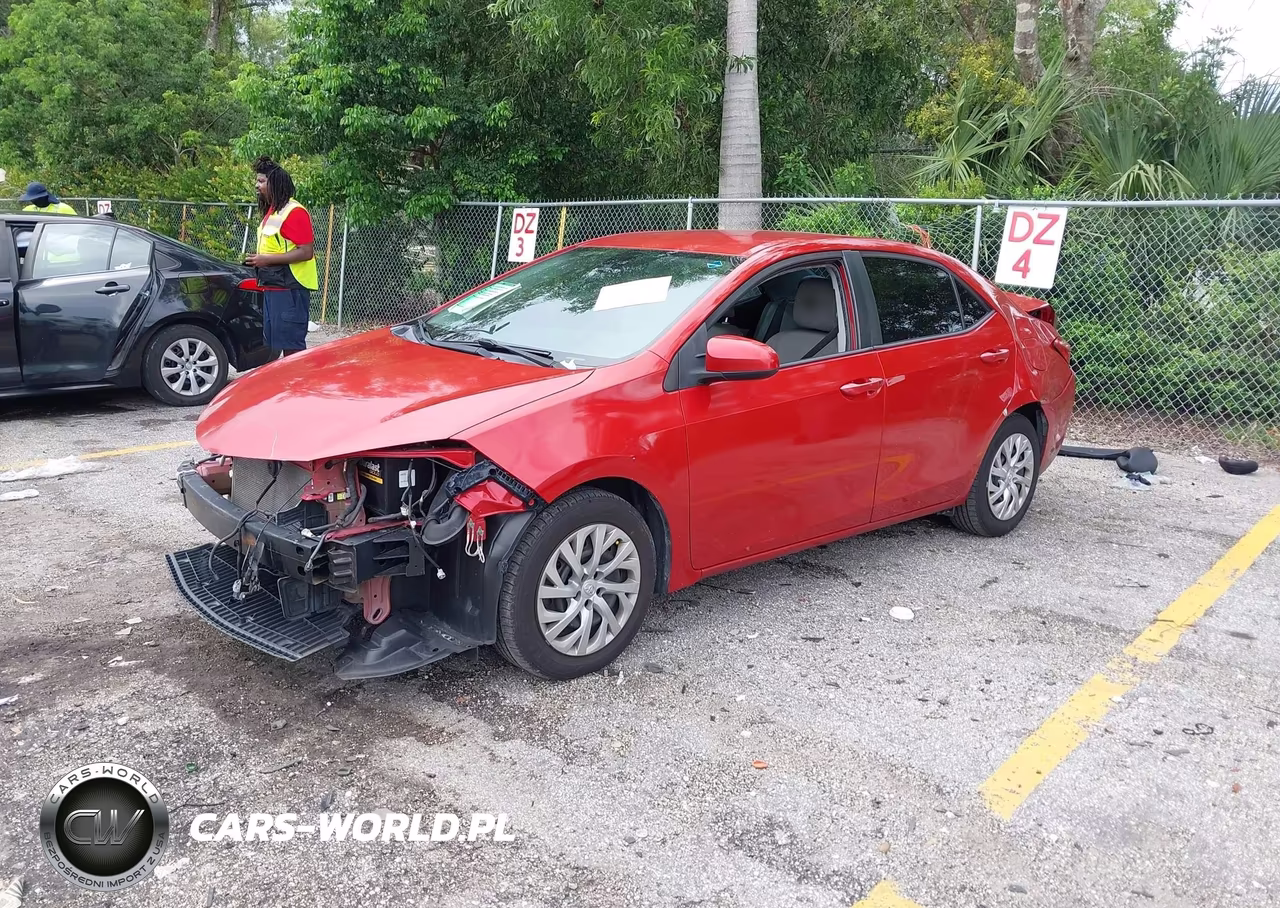 2019 Toyota Corolla Le VIN:5YFBURHE7KP937633 - 2