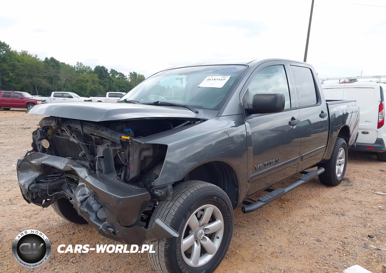 2011 Nissan Titan Sv VIN:1N6BA0ED1BN317760 - 2
