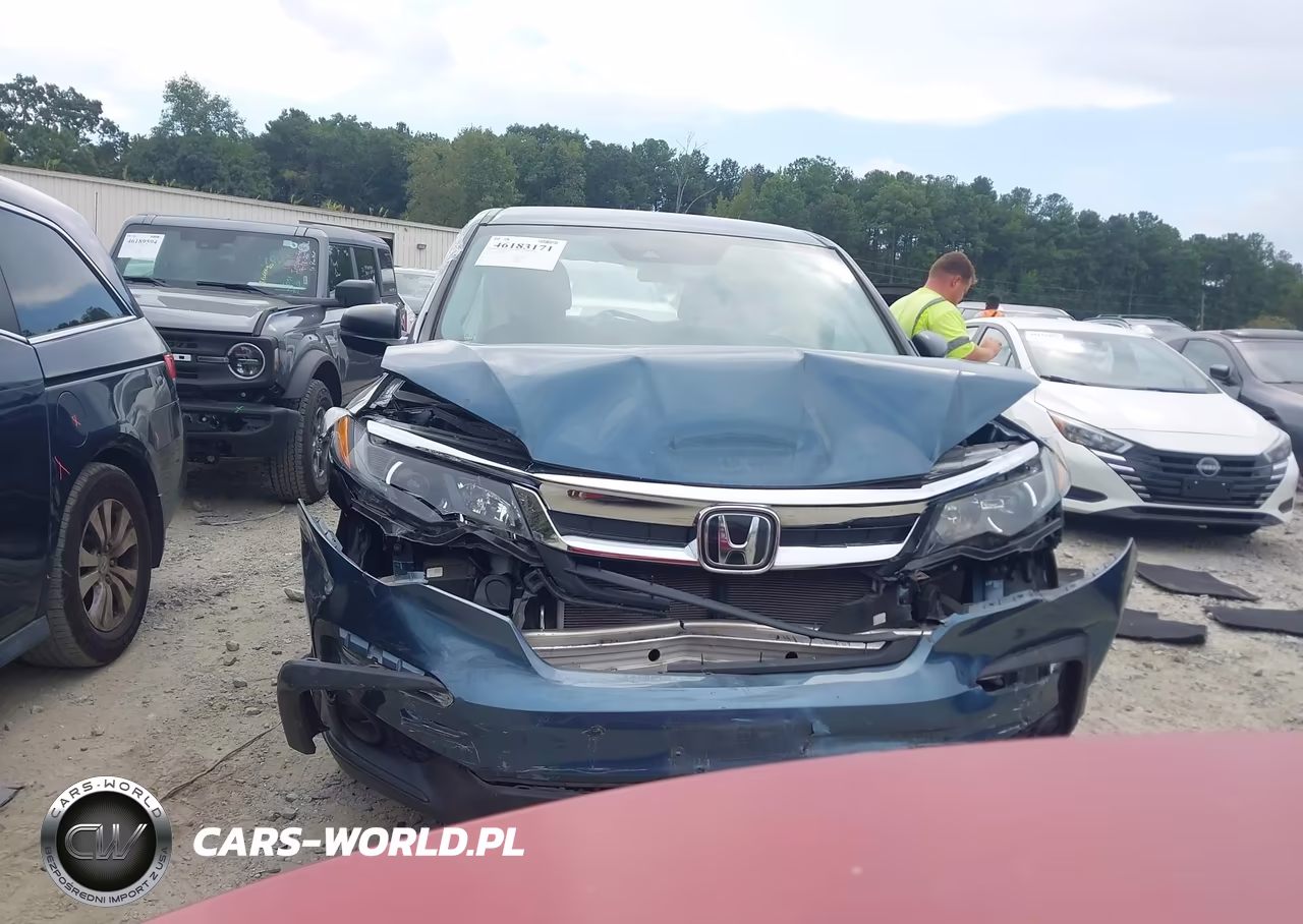 2019 Honda Pilot Lx VIN:5FNYF5H16KB029955 - 12