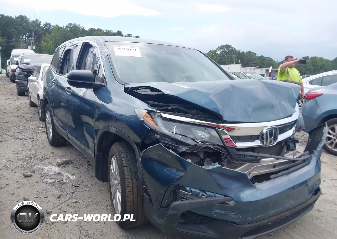 2019 Honda Pilot Lx VIN:5FNYF5H16KB029955 - 13