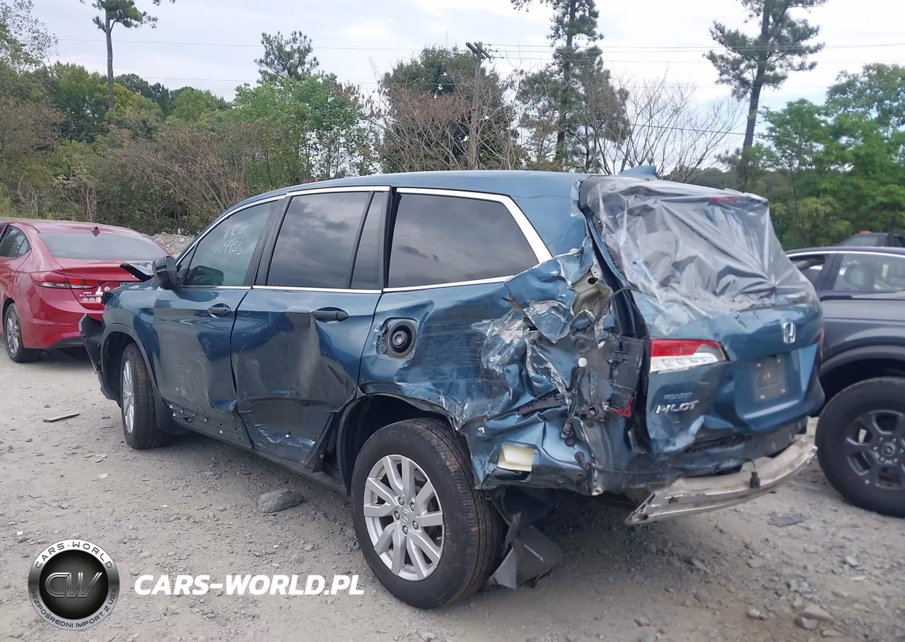 2019 Honda Pilot Lx VIN:5FNYF5H16KB029955 - 14