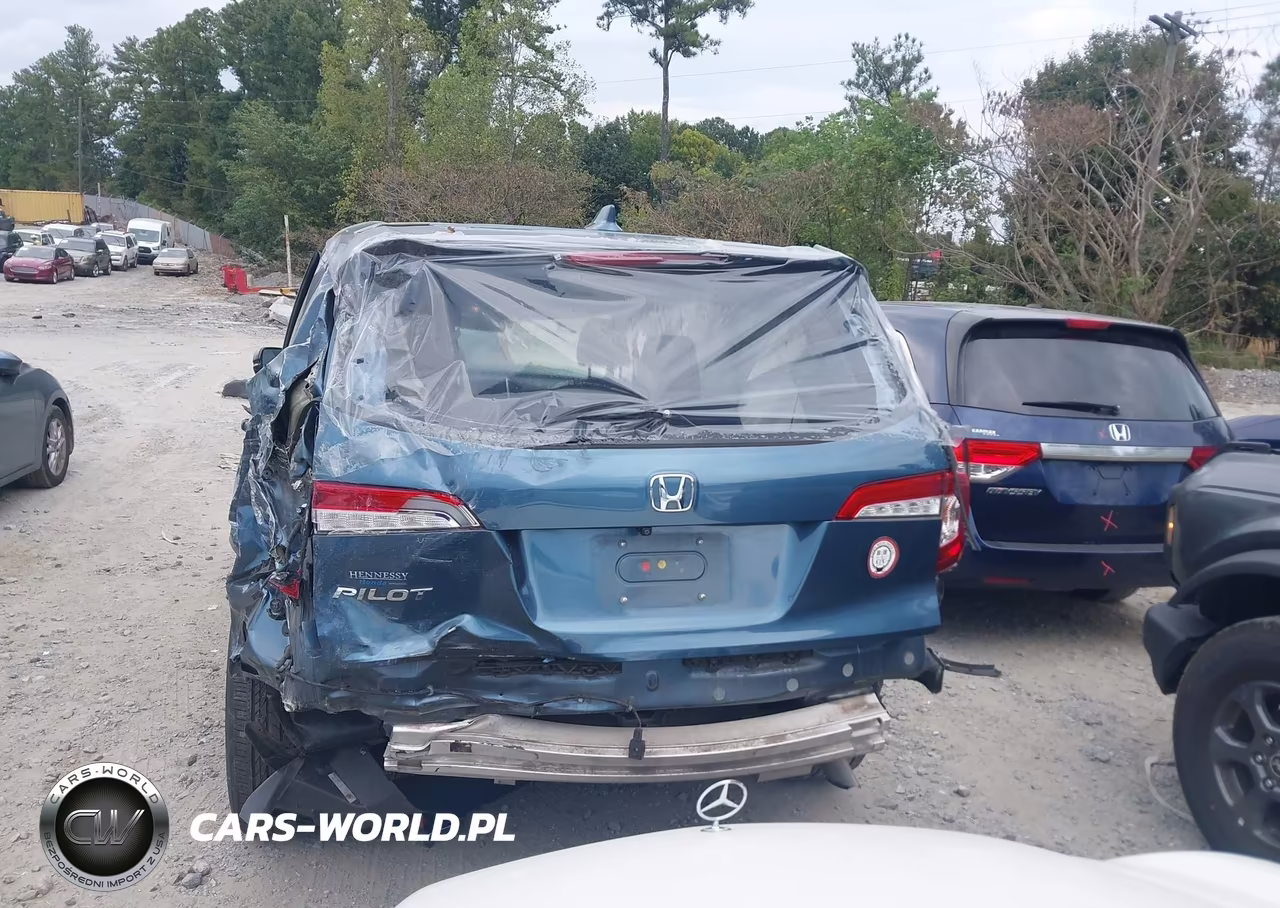 2019 Honda Pilot Lx VIN:5FNYF5H16KB029955 - 16