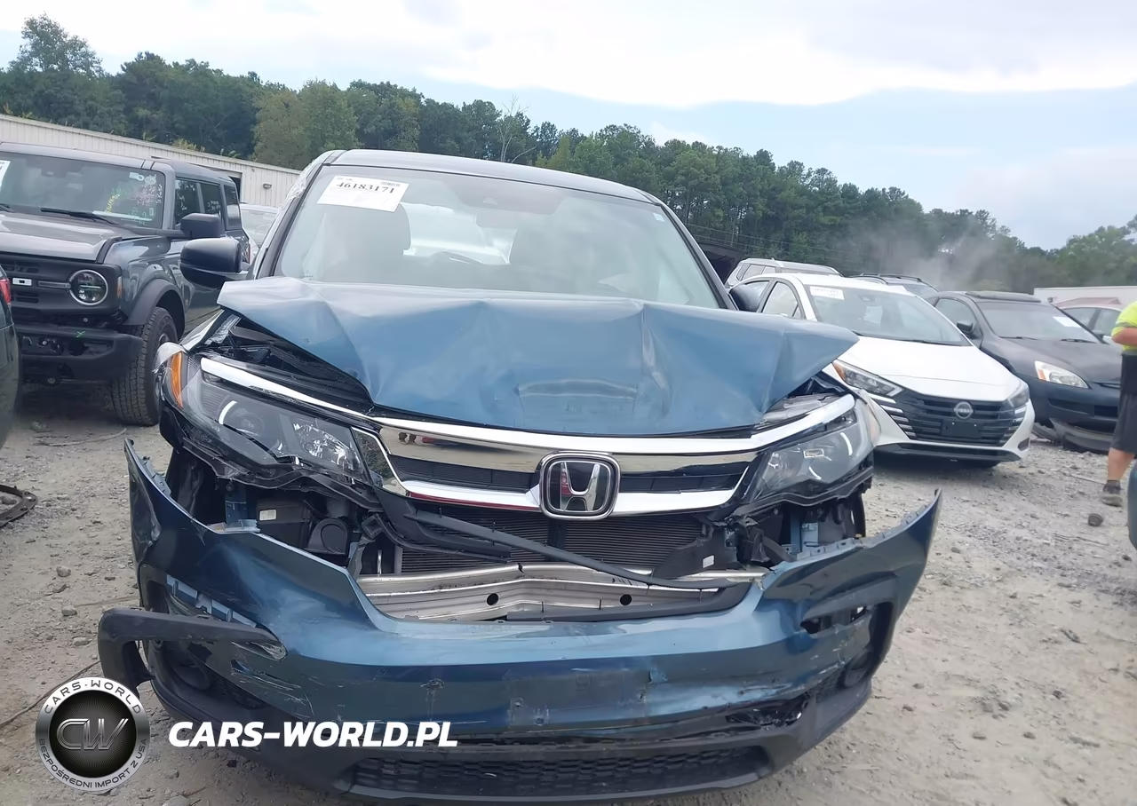 2019 Honda Pilot Lx VIN:5FNYF5H16KB029955 - 6