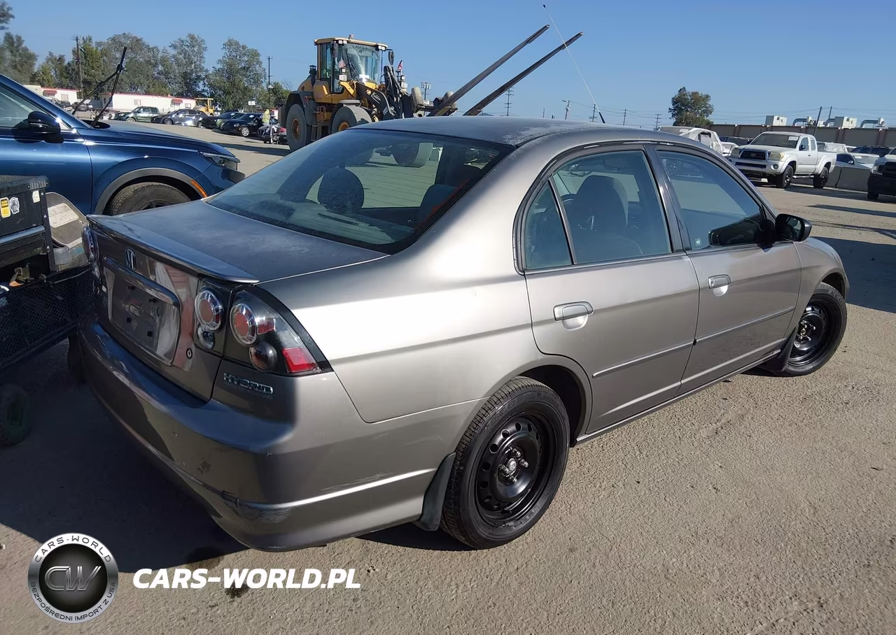 2005 Honda Civic Hybrid VIN:JHMES96655S003051 - 4