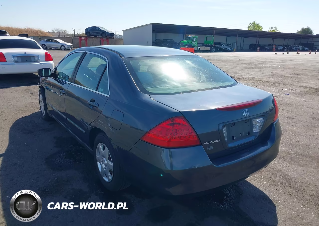 2007 Honda Accord 2.4 Lx VIN:1HGCM564X7A184703 - 3