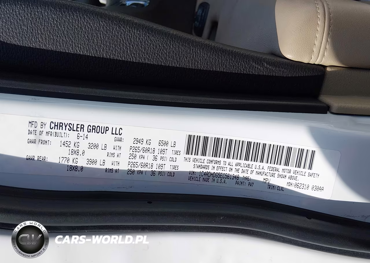 2014 Dodge Durango Limited VIN:1C4RDHDG5EC561348 - 9