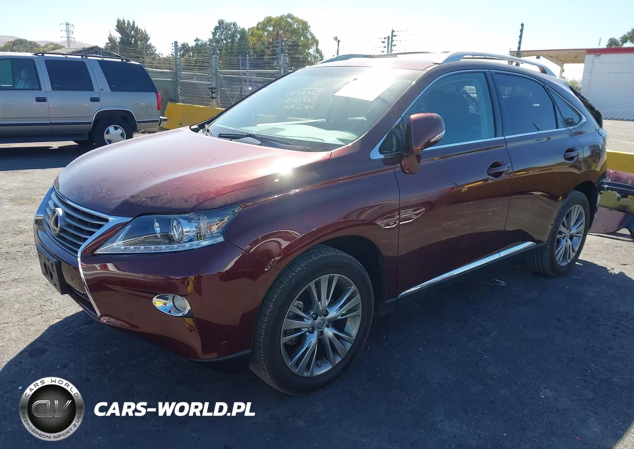 2013 Lexus Rx 350 VIN:2T2BK1BA2DC192933 - 2
