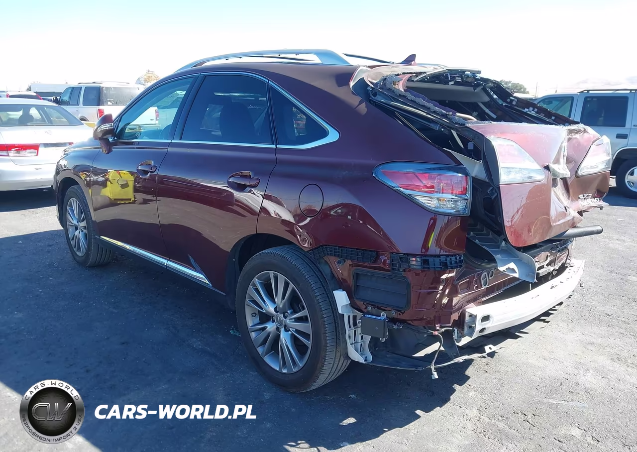 2013 Lexus Rx 350 VIN:2T2BK1BA2DC192933 - 3