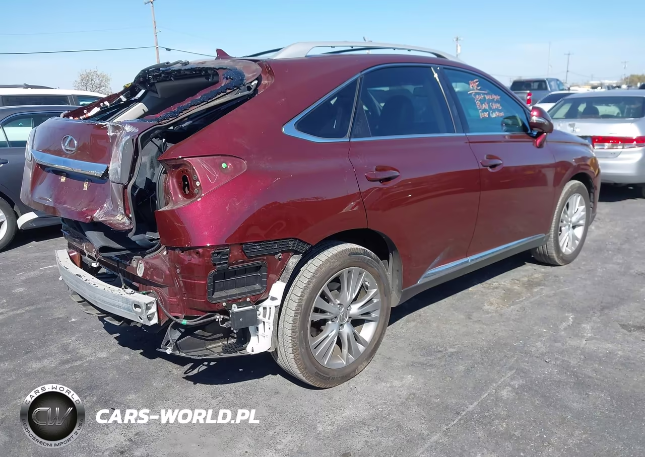 2013 Lexus Rx 350 VIN:2T2BK1BA2DC192933 - 4