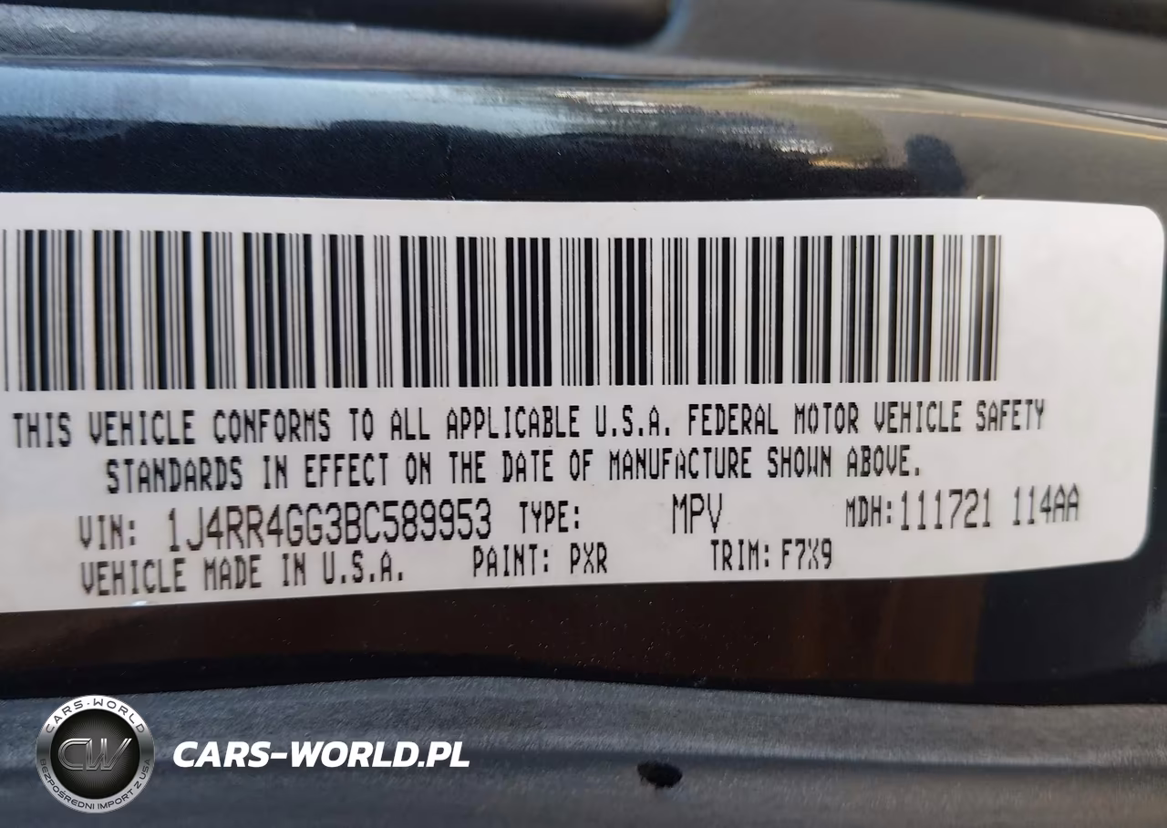 2011 Jeep Grand Cherokee Laredo VIN:1J4RR4GG3BC589953 - 9
