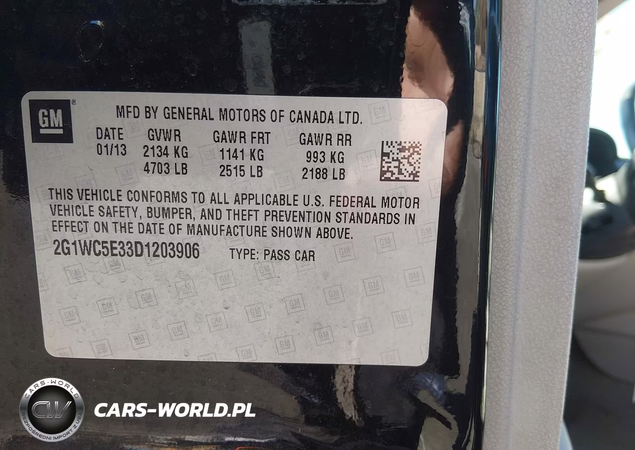 2013 Chevrolet Impala Ltz VIN:2G1WC5E33D1203906 - 9
