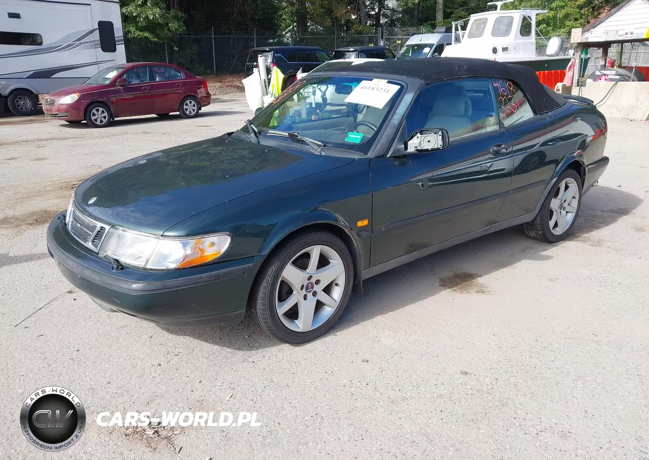 1998 Saab 900 Se VIN:YS3DF75N9W7006434 - 2