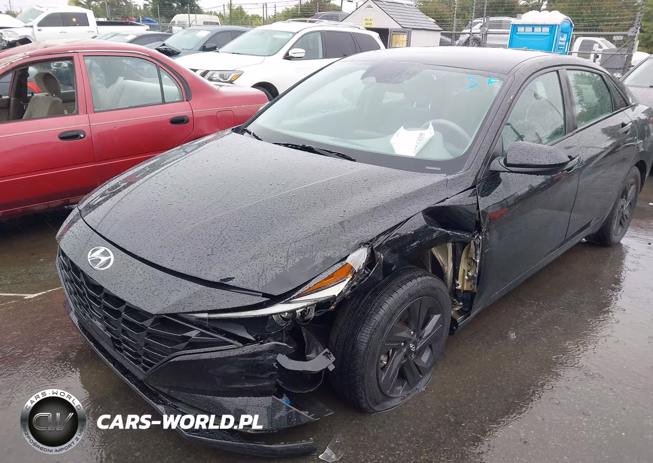 2021 Hyundai Elantra Sel VIN:KMHLS4AG8MU166366 - 2