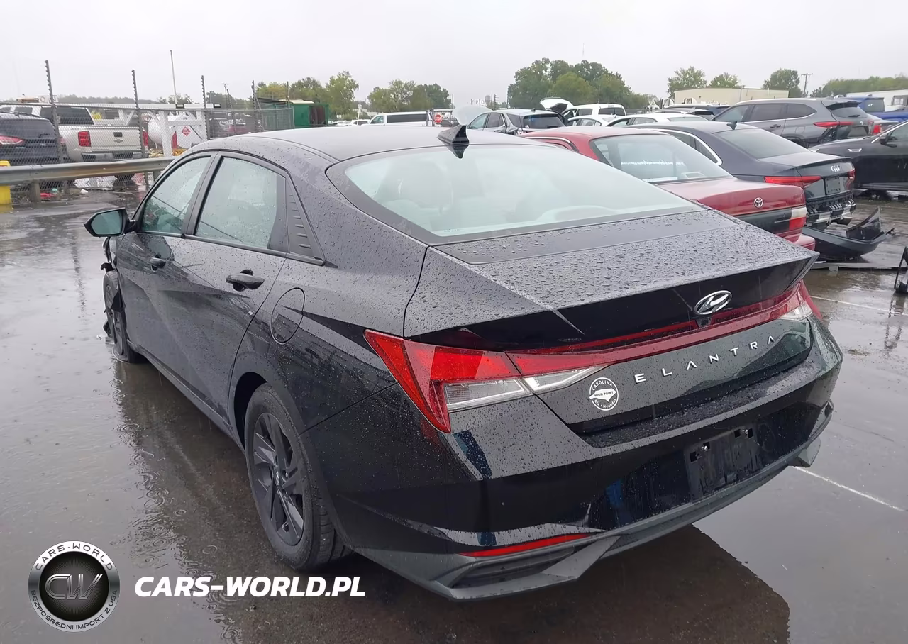 2021 Hyundai Elantra Sel VIN:KMHLS4AG8MU166366 - 3