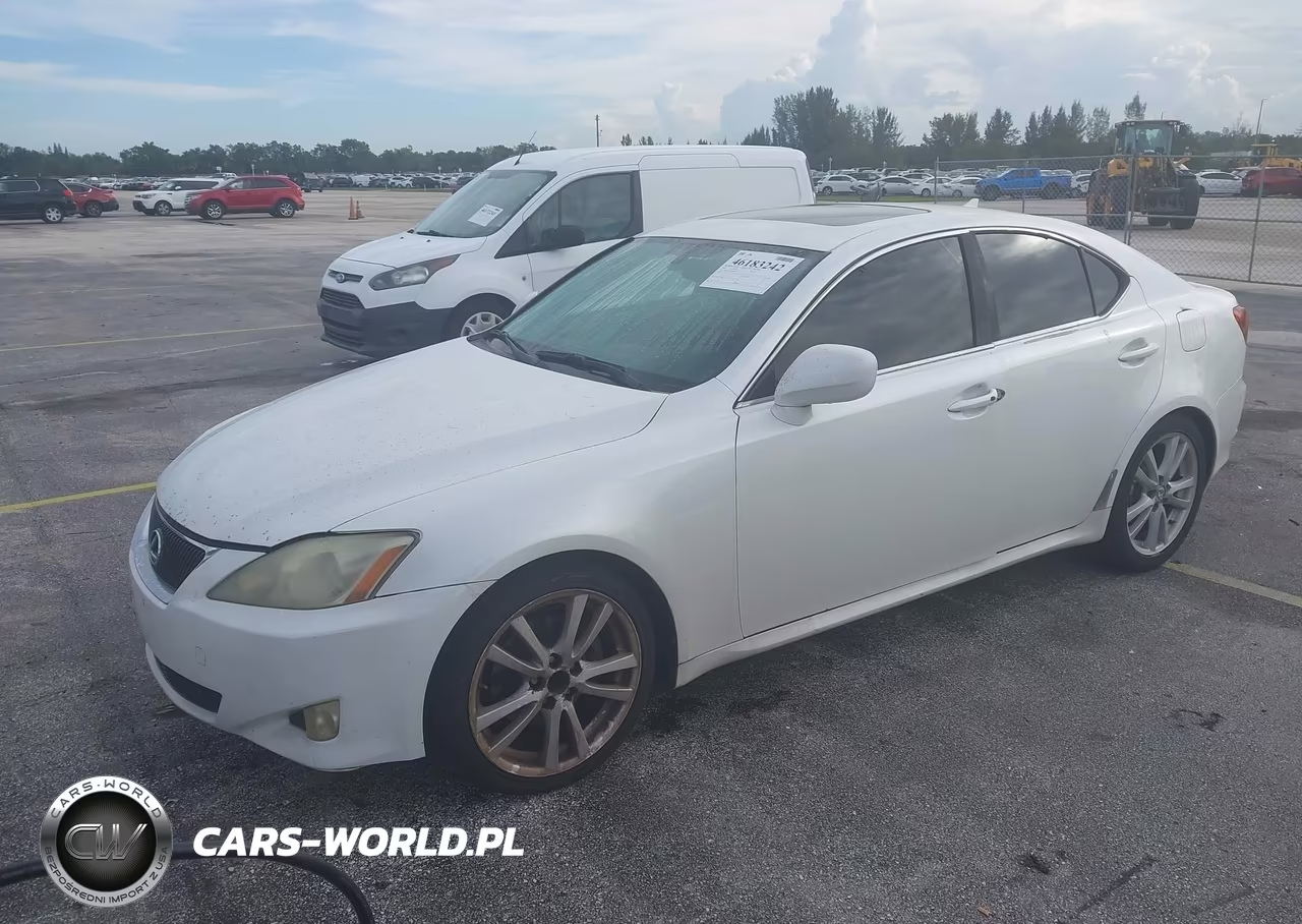 2007 Lexus Is 250 VIN:JTHBK262X75049886 - 2