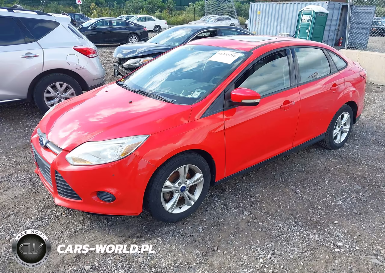 2013 Ford Focus Se VIN:1FADP3F21DL342705 - 2