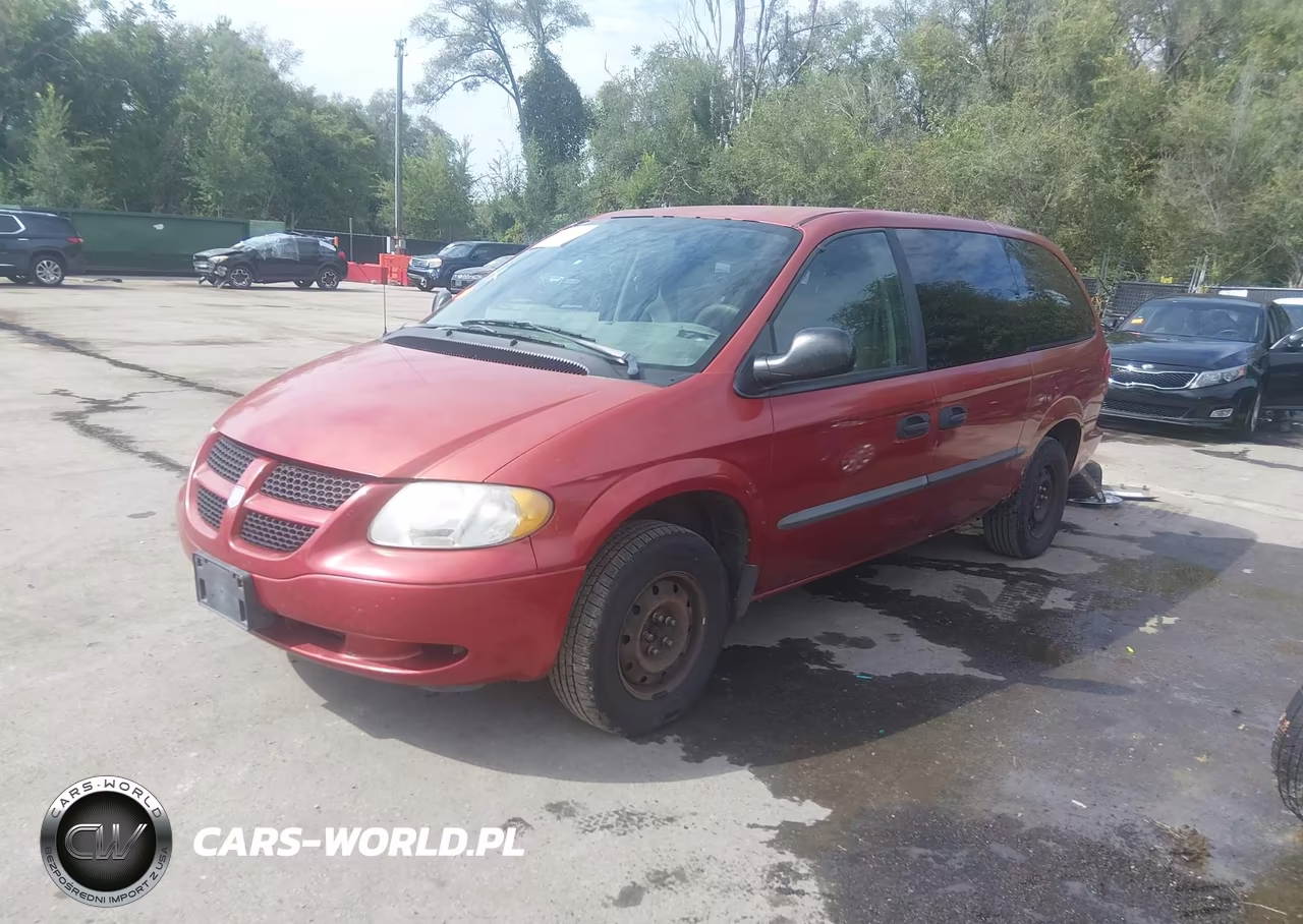 2002 Dodge Grand Caravan Se VIN:1B4GP24372B604949 - 2