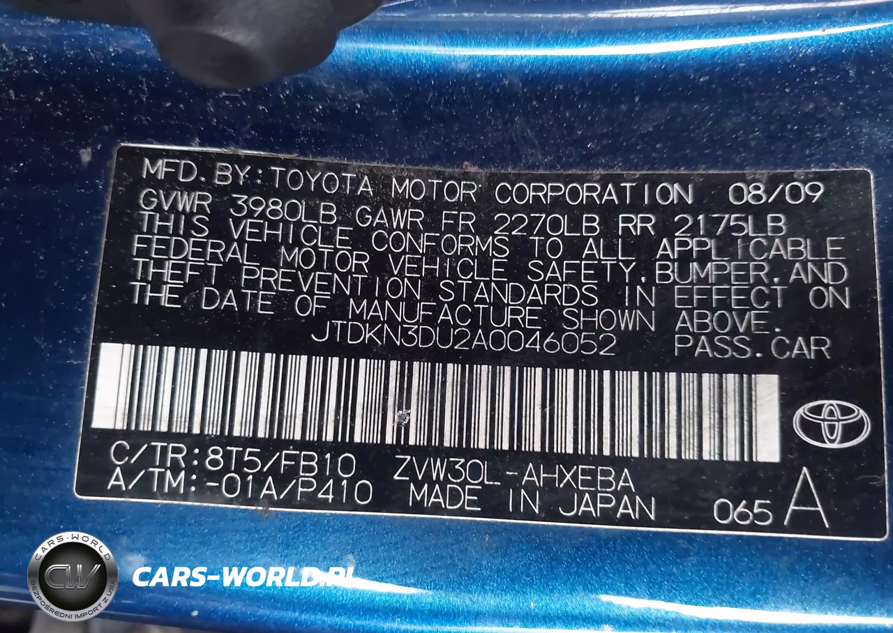 2010 Toyota Prius Ii VIN:JTDKN3DU2A0046052 - 9
