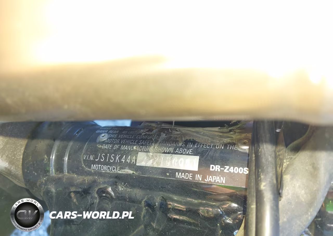 2018 Suzuki Dr-Z400 Sm VIN:JS1SK44A2J2100081 - 10