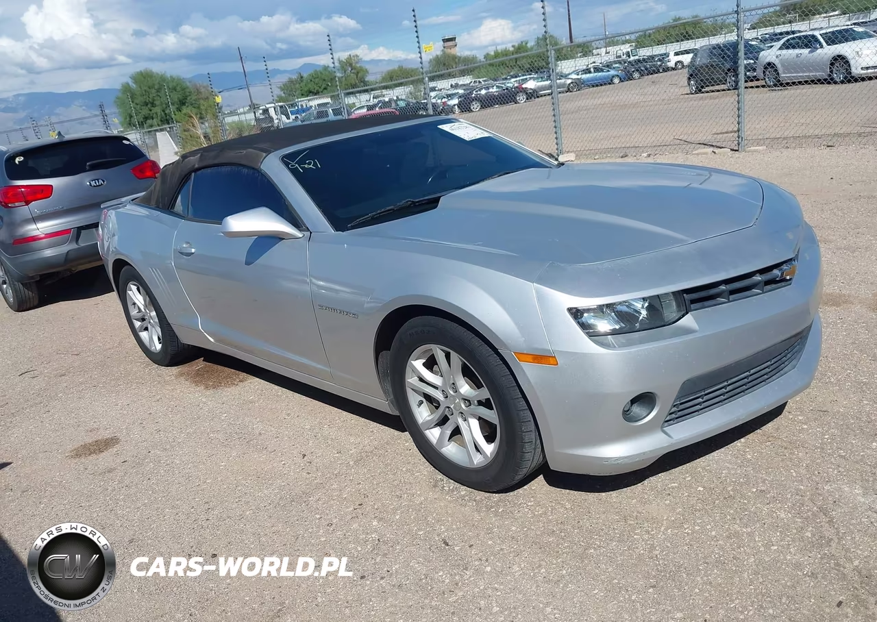 2015 Chevrolet Camaro 1Lt VIN:2G1FD3D36F9280275 - 1