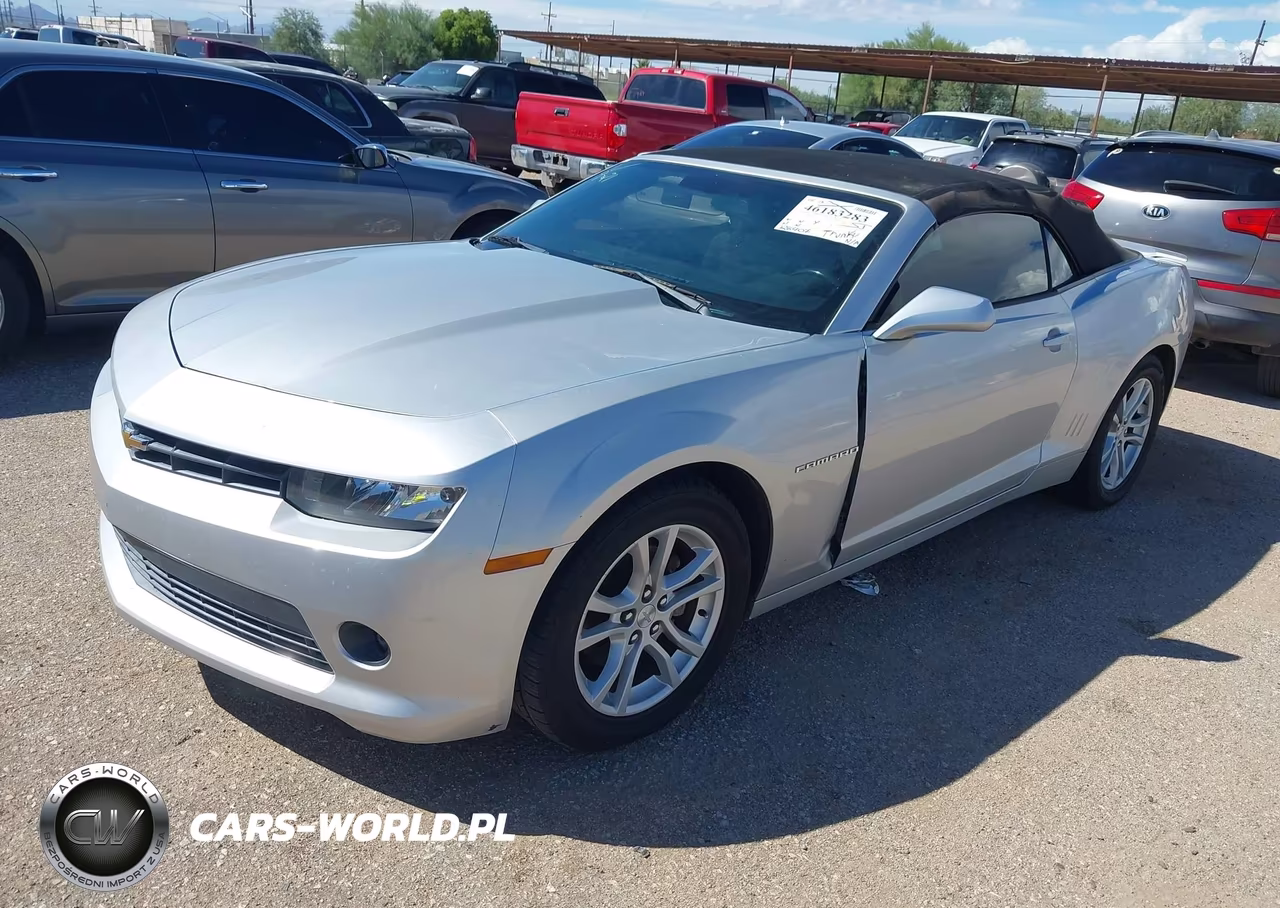 2015 Chevrolet Camaro 1Lt VIN:2G1FD3D36F9280275 - 2
