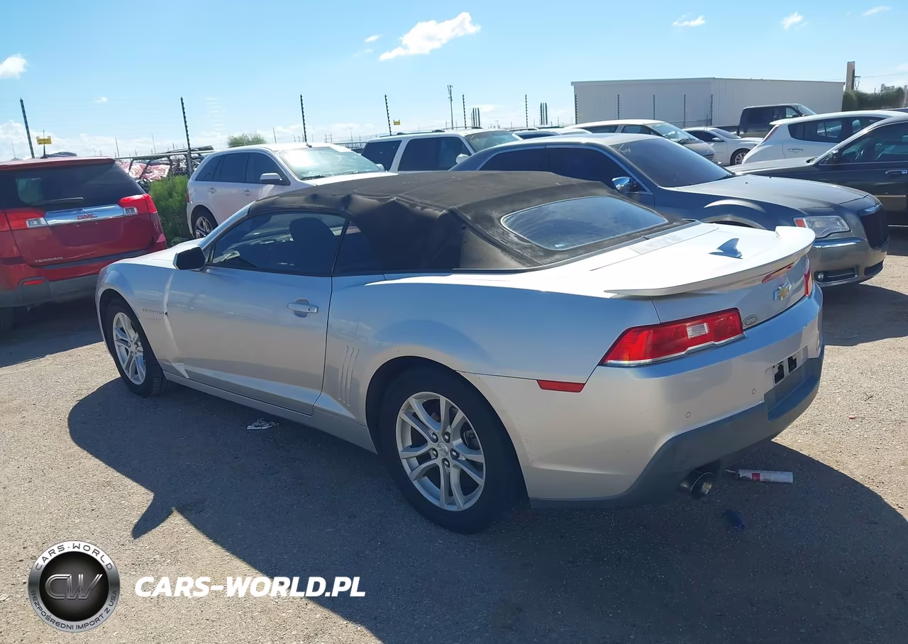 2015 Chevrolet Camaro 1Lt VIN:2G1FD3D36F9280275 - 3