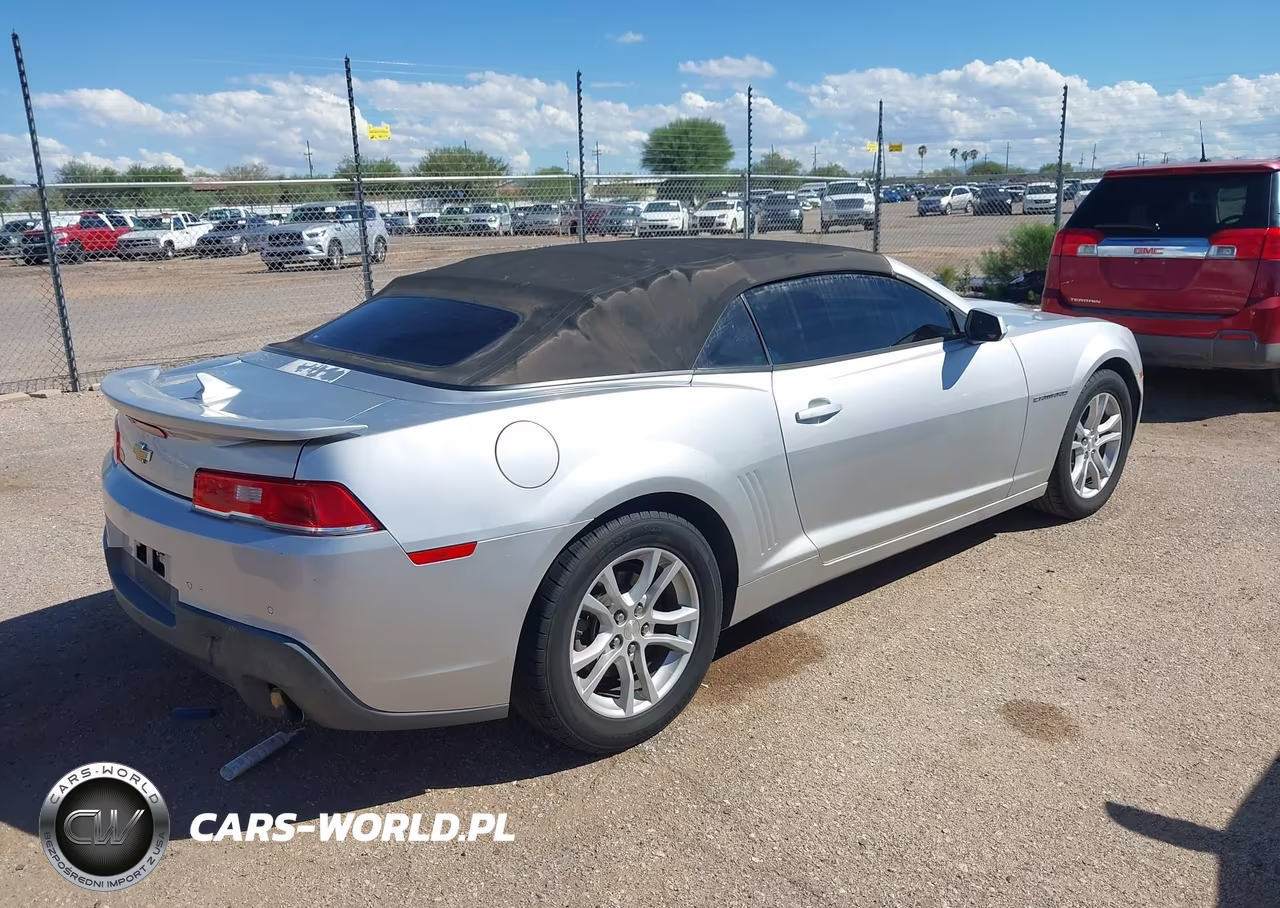 2015 Chevrolet Camaro 1Lt VIN:2G1FD3D36F9280275 - 4