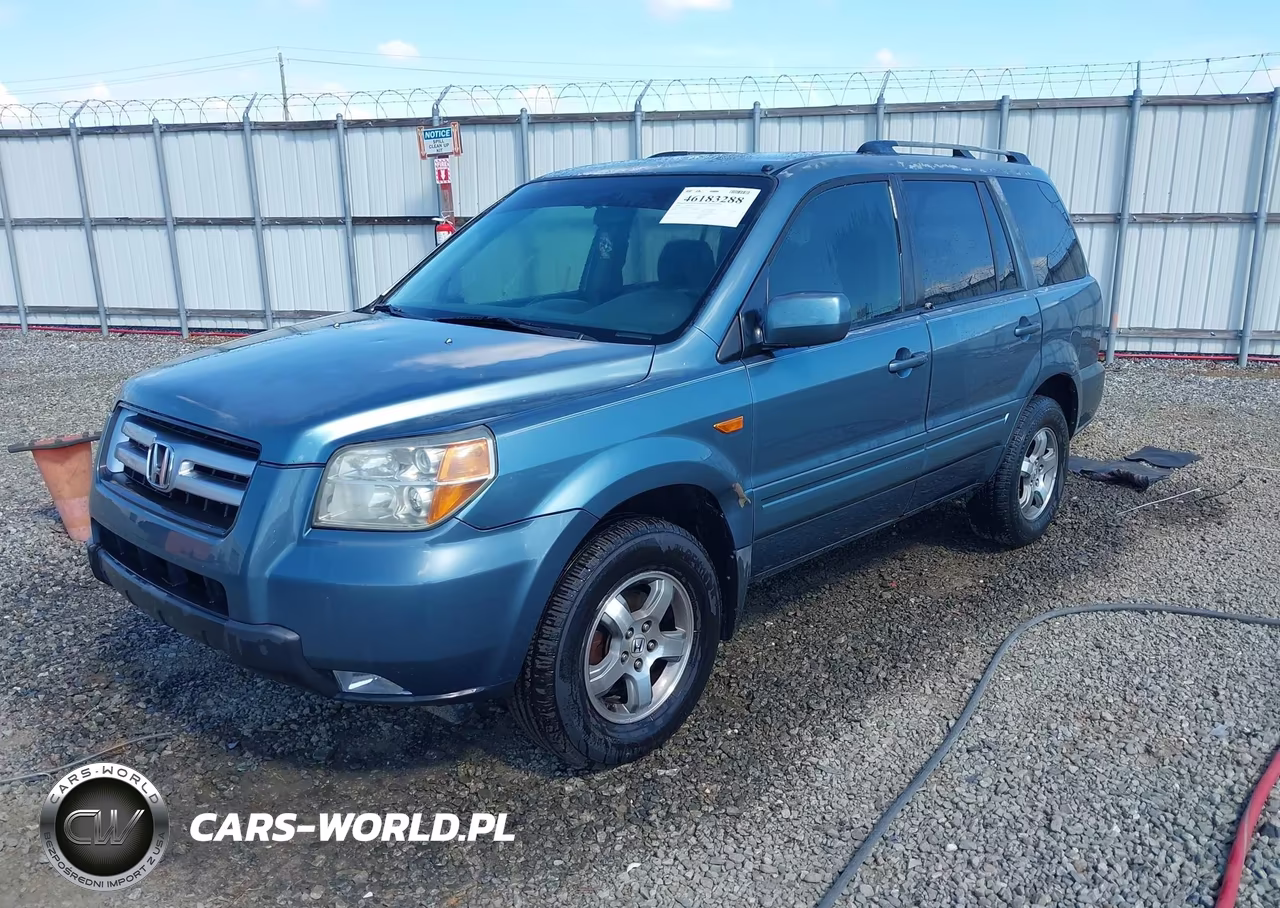2006 Honda Pilot Ex VIN:5FNYF28456B003796 - 2
